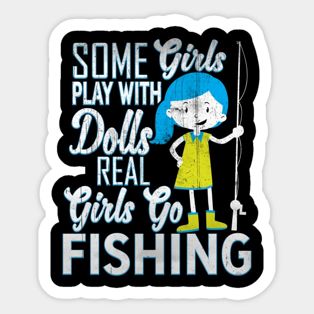 Fishing Sticker by UniqueWorld